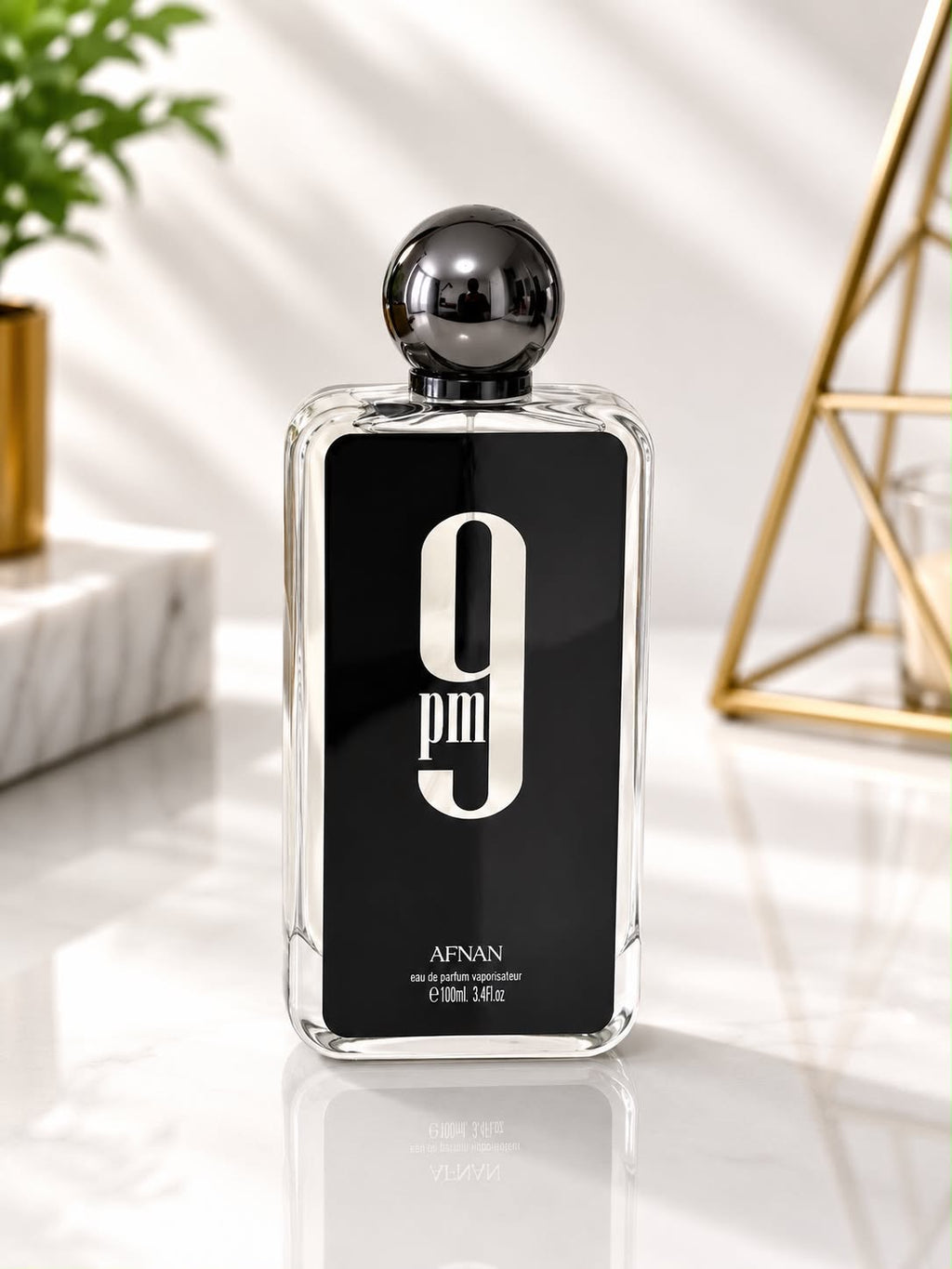 Afnan 9 PM Eau de Parfum for Men – 3.4 oz (100ml)